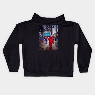 Times Square Manhattan New York City Kids Hoodie